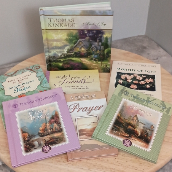 Thomas Kinkade Other - Thomas Kindade Mini Book Bundle Prayer Mediation Gifts
